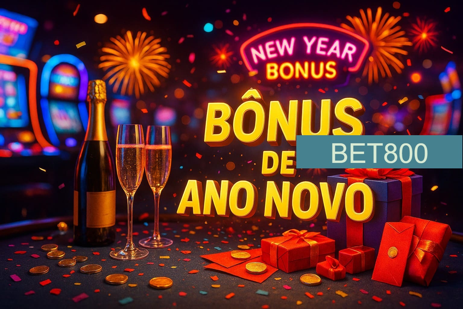 Promoções de Ano Novo no BET800